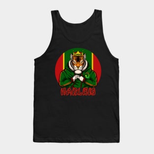 Harlem Year Of The Tiger | Vintage Sunset In African Colors Tank Top